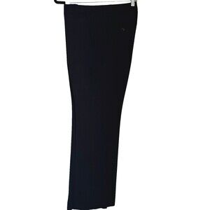 Banana Republic Logan Fit Black Italian Wool Pants Women’s Size 8 Dress Trousers